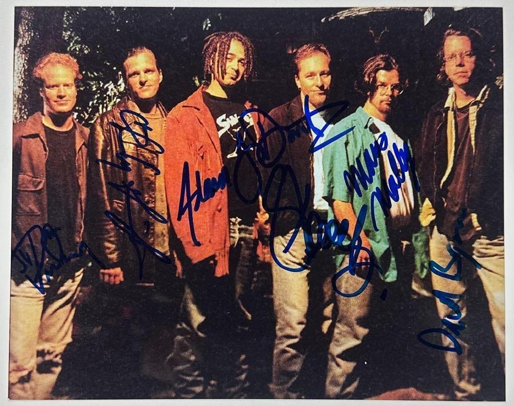 Counting Crows Fully Group Signed 8" x 10" Photo (6 Sigs) (JSA Authentication) (1 of 1)
