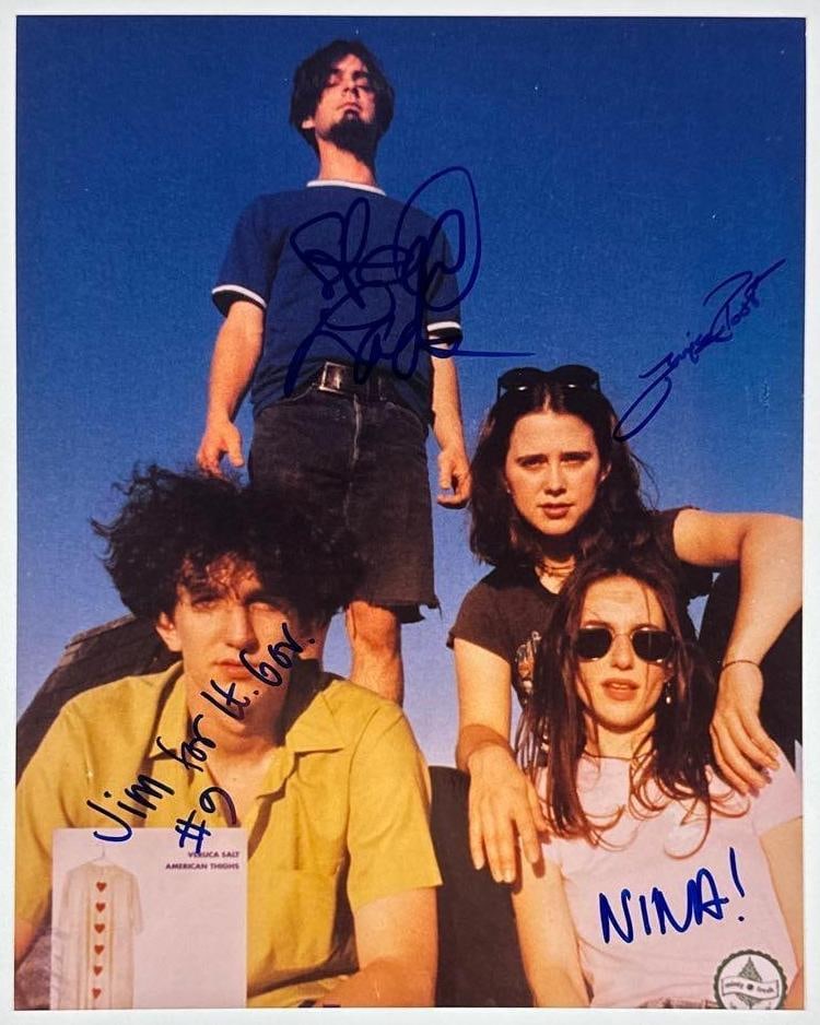 Veruca Salt Group Signed 10" x 8" Photo (4 Sigs) (Third Party Guaranteed) (1 of 1)