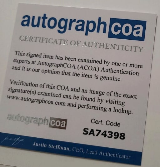 Porno For Pyros Group Signed 8" x 10" Promo Photo (3 Sigs) ACOA) - 2