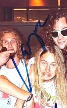 Alice in Chains Fully Group Signed Candid 8" x 10" Photo (4 Sigs) (Beckett Authentication) - 3