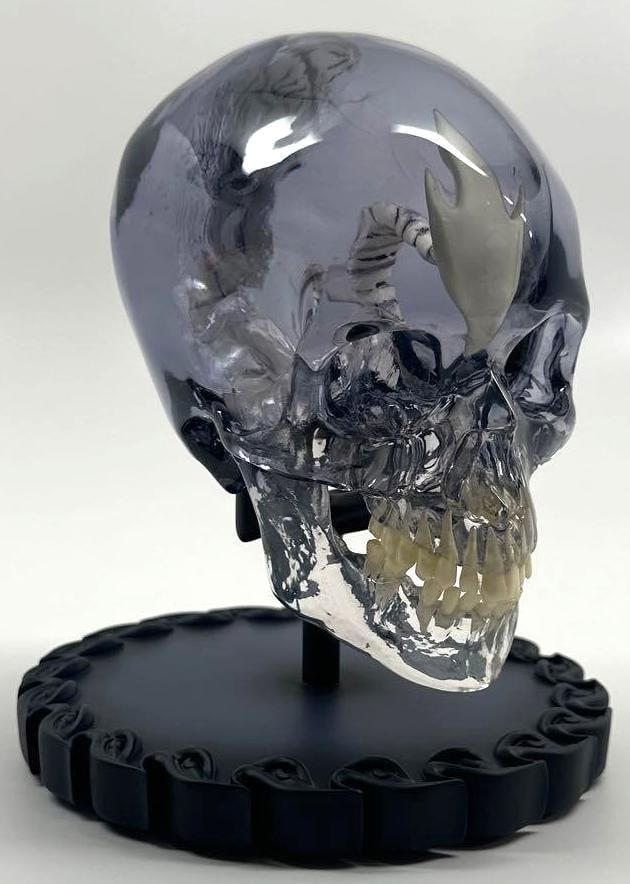 Tool Group Signed "Fetus in Skull Maquette" W/ Original Box (4 Sigs) (JSA) - 10