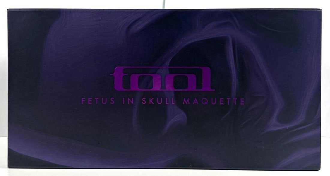 Tool Group Signed "Fetus in Skull Maquette" W/ Original Box (4 Sigs) (JSA) - 6
