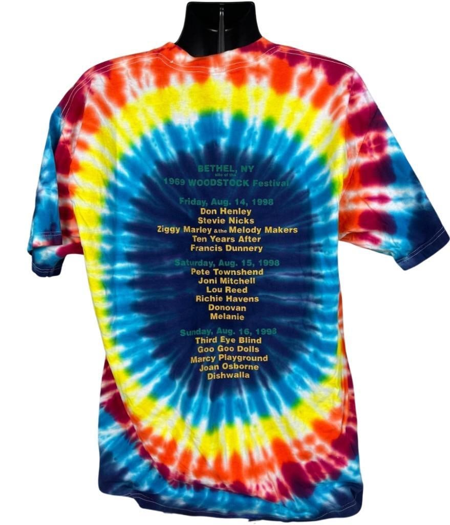 Woodstock 1998 "A Day in the Garden" Multi-Day Concert T-Shirt (Chip Rachlin Collection) - 3