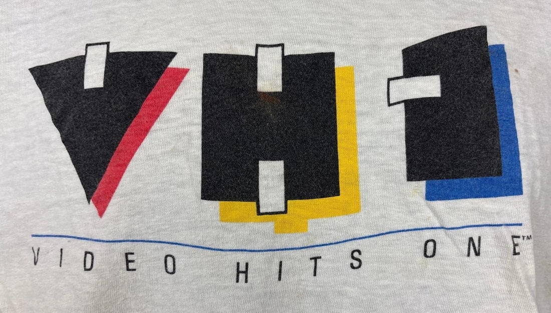 VH1 Vintage "Video Hits One" T-Shirt (Chip Rachlin Collection) - 2