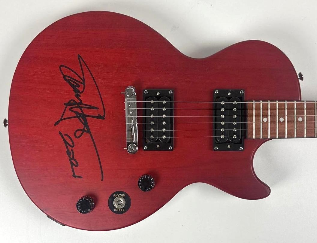 Van Halen: Sammy Hagar Signed Epiphone Les Paul Special Electric Guitar (JSA) (1 of 4)