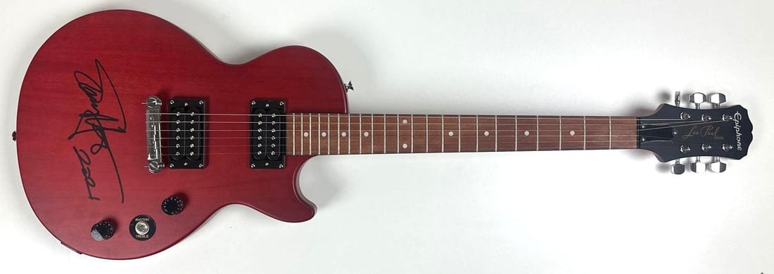 Van Halen: Sammy Hagar Signed Epiphone Les Paul Special Electric Guitar (JSA) - 2
