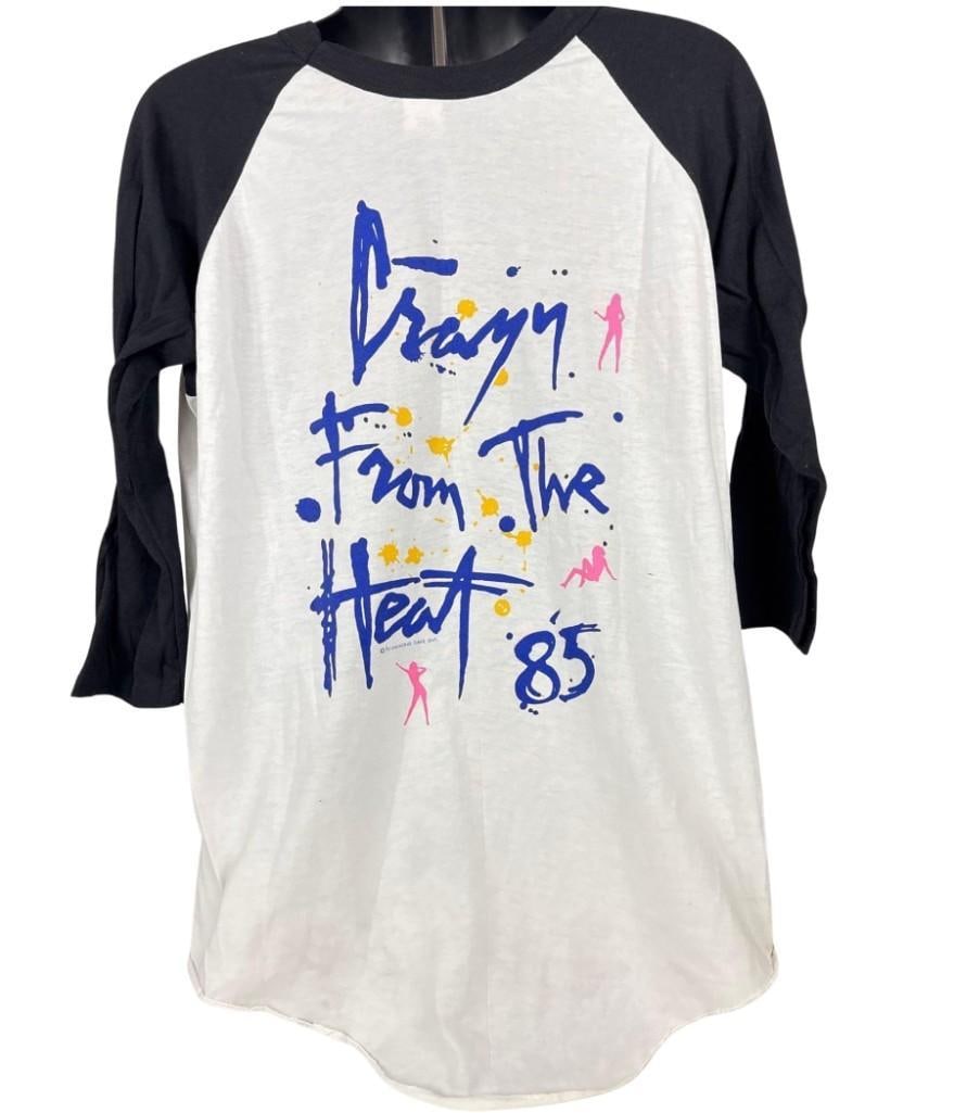 Van Halen: David Lee Roth 1981 "Crazy From the Heat" Tour T-Shirt (Chip Rachlin Collection) - 2