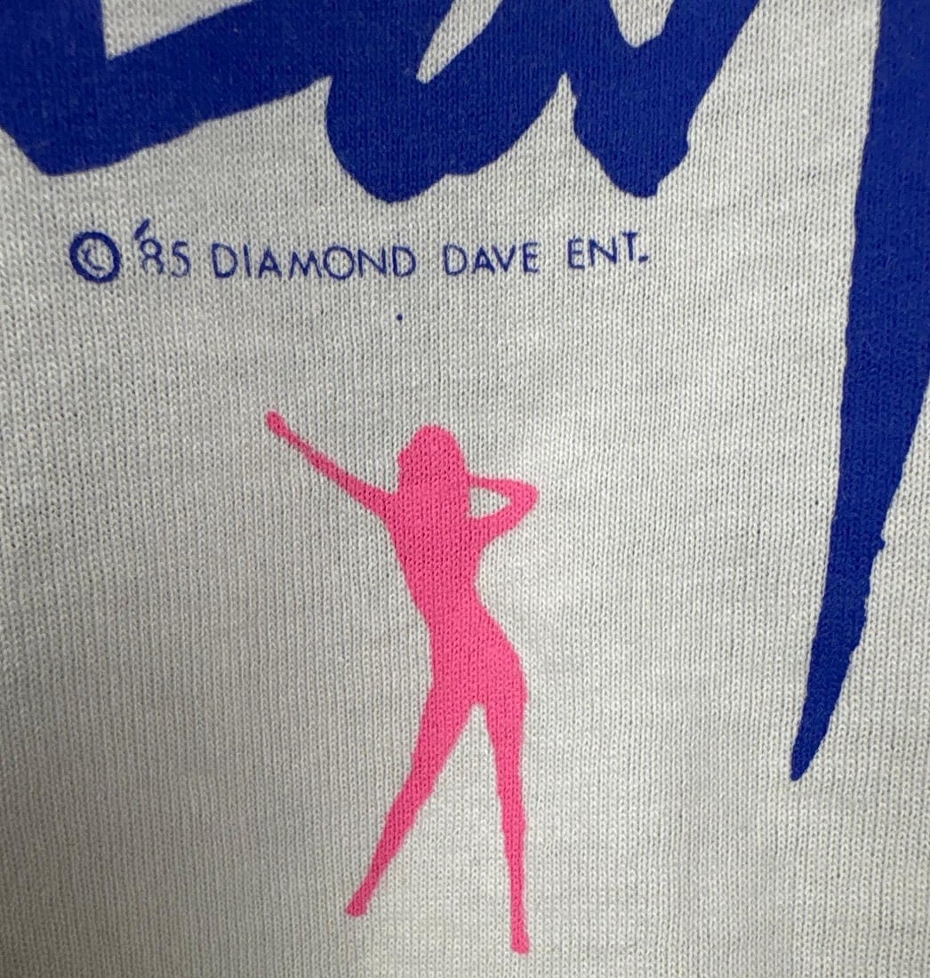 Van Halen: David Lee Roth 1981 "Crazy From the Heat" Tour T-Shirt (Chip Rachlin Collection) - 6