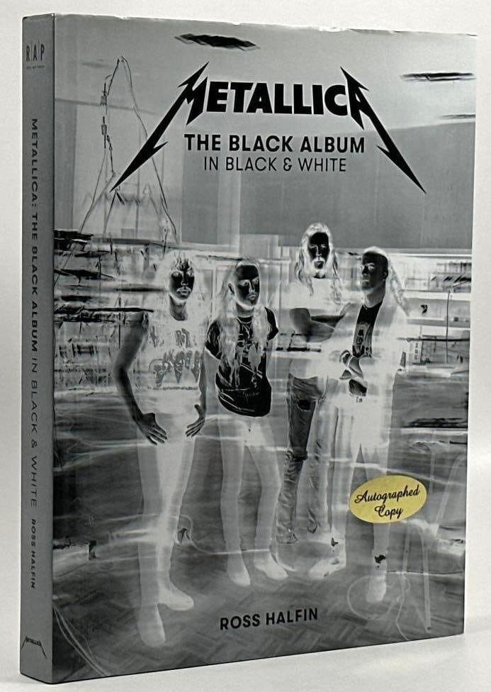 Ross Halfin Signed "Metallica: The Black Album" Book (Third Party Guaranteed) - 3