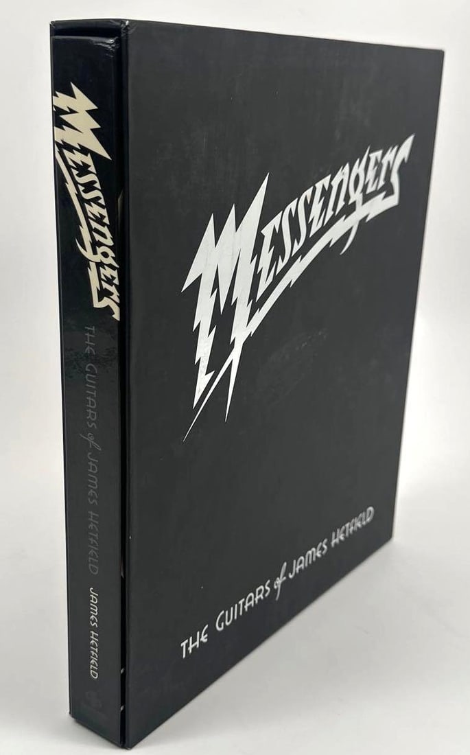 Metallica: James Hetfield Signed "Messengers: The Guitars of James Hetfield" Book - 2