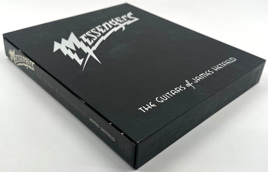 Metallica: James Hetfield Signed "Messengers: The Guitars of James Hetfield" Book - 3