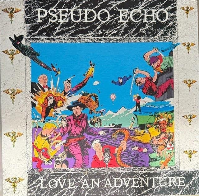 Pseudo Echo Group Signed "Love an Adventure" Australian Album (4 Sigs) (Third Party Guaranteed) - 2