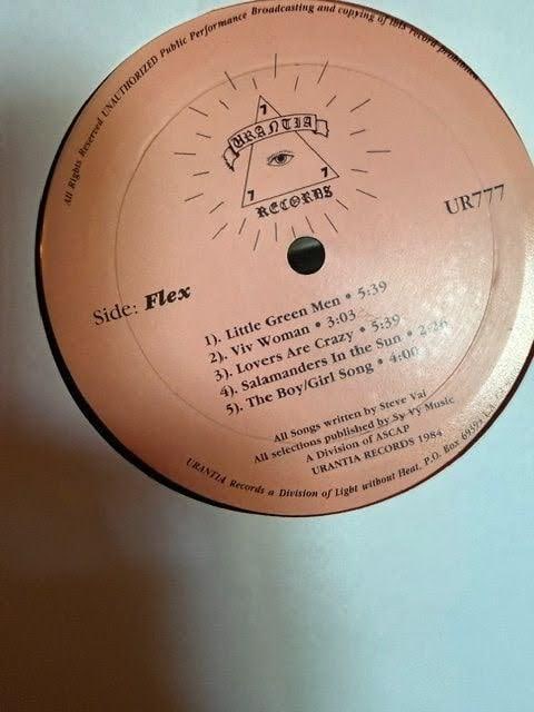 Steve Vai Signed "Flex-able" Album (Third Party Guaranteed) - 3