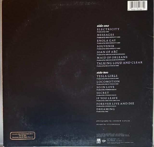 Orchestral Manoeuvers in the Dark Group Signed "The Best of OMD" Album (2 Sigs) (Third Party) - 2
