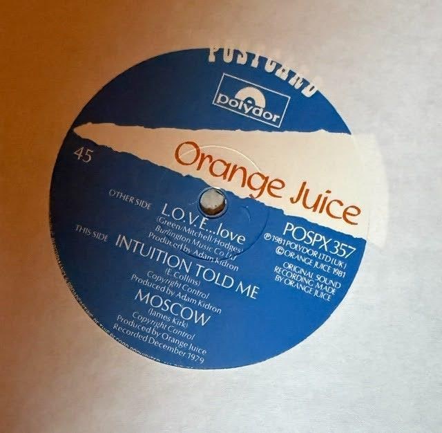 Orange Juice: Edwyn Collins Signed "L.O.V.E. Love" Album Single (Third Party Guaranteed) - 3