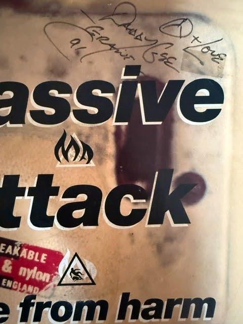 Massive Attack: Daddy G Signed "Safe From Harm" 45 (Third Party Guaranteed) - 2