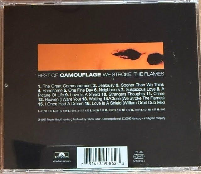 Camouflage Fully Group Signed "We Stroke the Flames" CD (4 Sigs) (Third Party Guaranteed) - 3