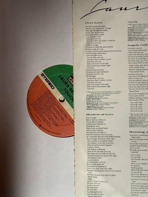Laura Branigan Signed "Touch" Promo Album (Third Party Guaranteed) - 3