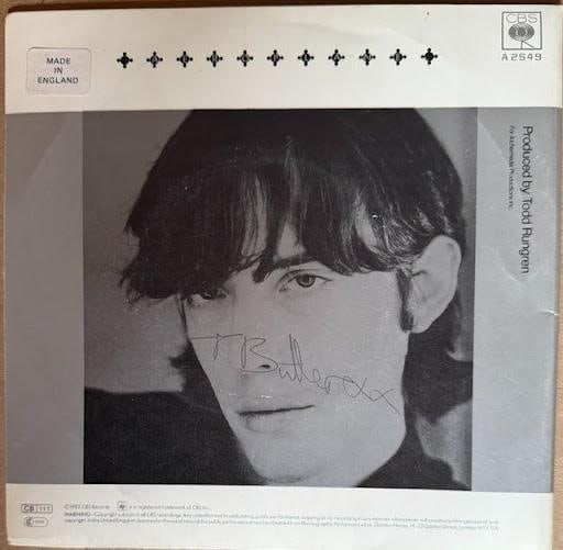 The Psychedelic Furs Group Signed "Love My Way" 45 (3 Sigs) (Third Party Guaranteed) - 2