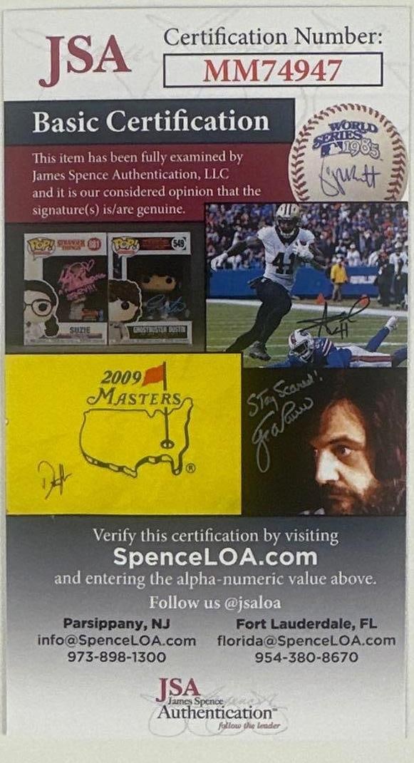 A-ha: Martin Harket Signed Stratocaster-Style Pickguard (JSA Authentication) - 3