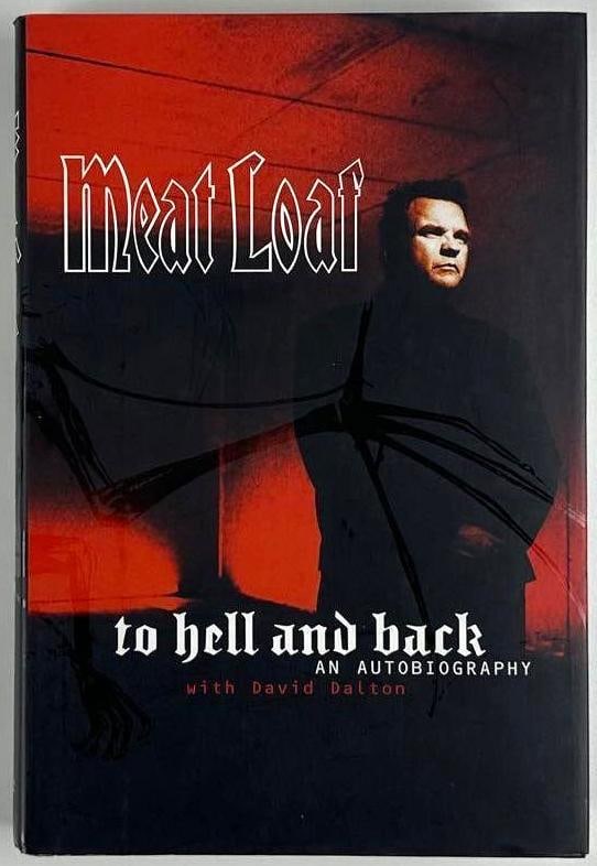 Meat Loaf Signed "To Hell and Back: An Autobiography" Book (JSA Authentication): Color hardcover 9.5" x 6.5" "To Hell and Back: An Autobiography" book signed on the inside front page in black felt tip marker by musician Meat Loaf. In fine condition. Accompanied by a JSA COA (#AZ15