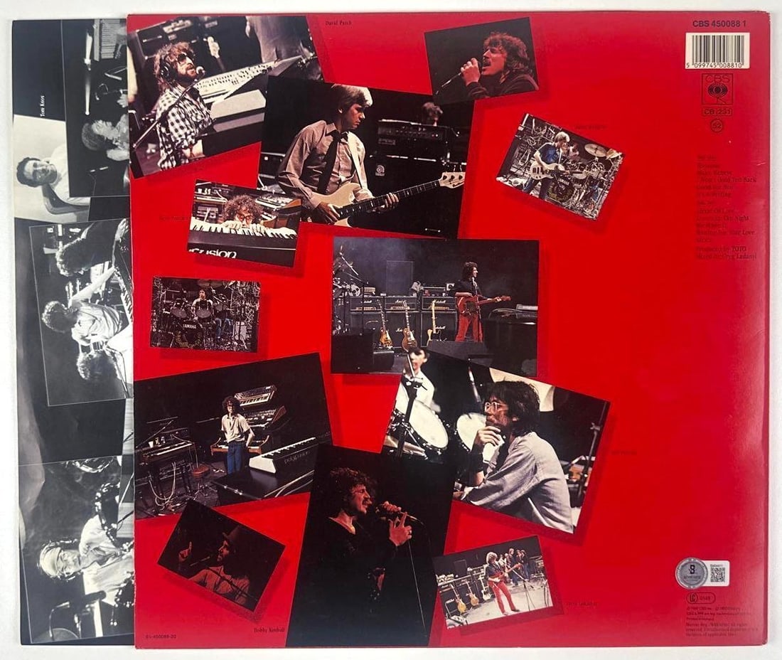 Toto: Steve Lukather Signed "Toto IV" Album (Beckett Authentication) - 2