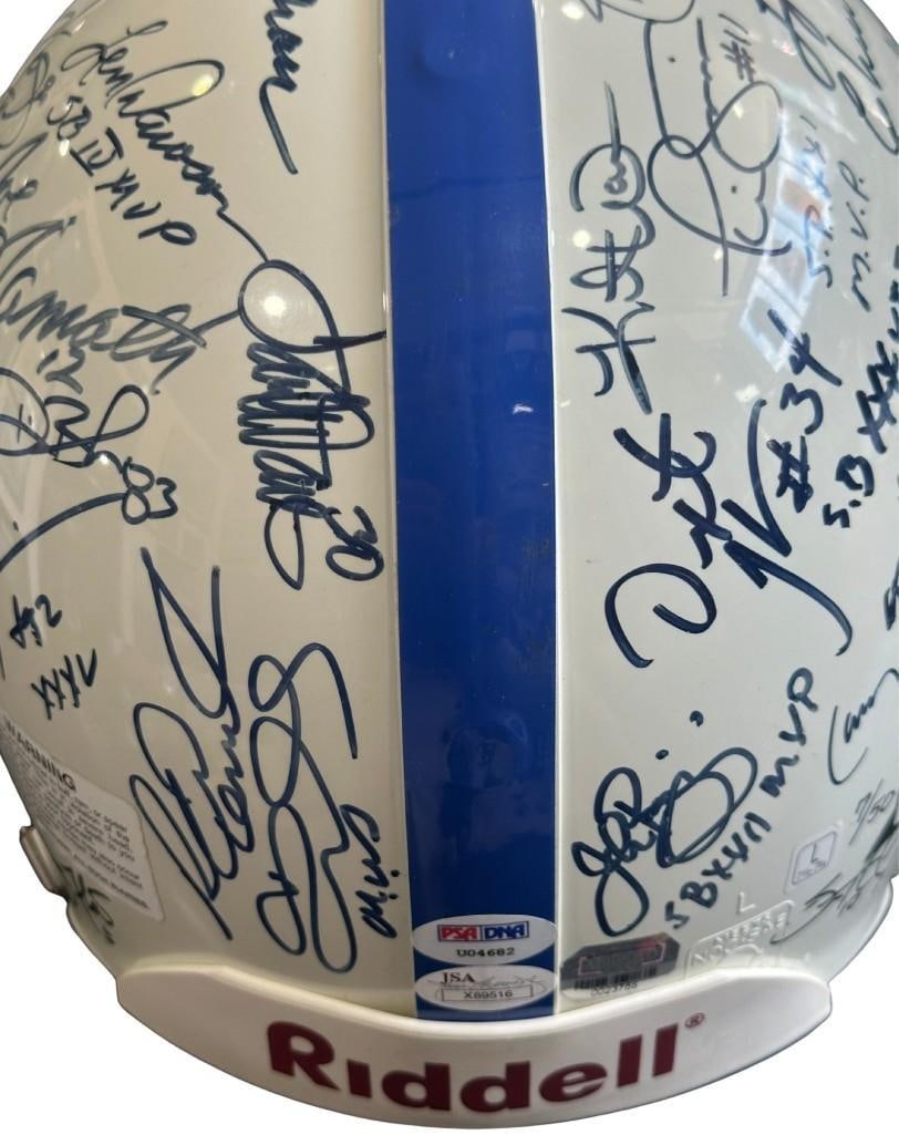NFL Super Bowl MVPs Multi-Signed Riddell Brand Limited Edition Pro Helmet (40+ Sigs) (JSA & PSA/DNA) - 2