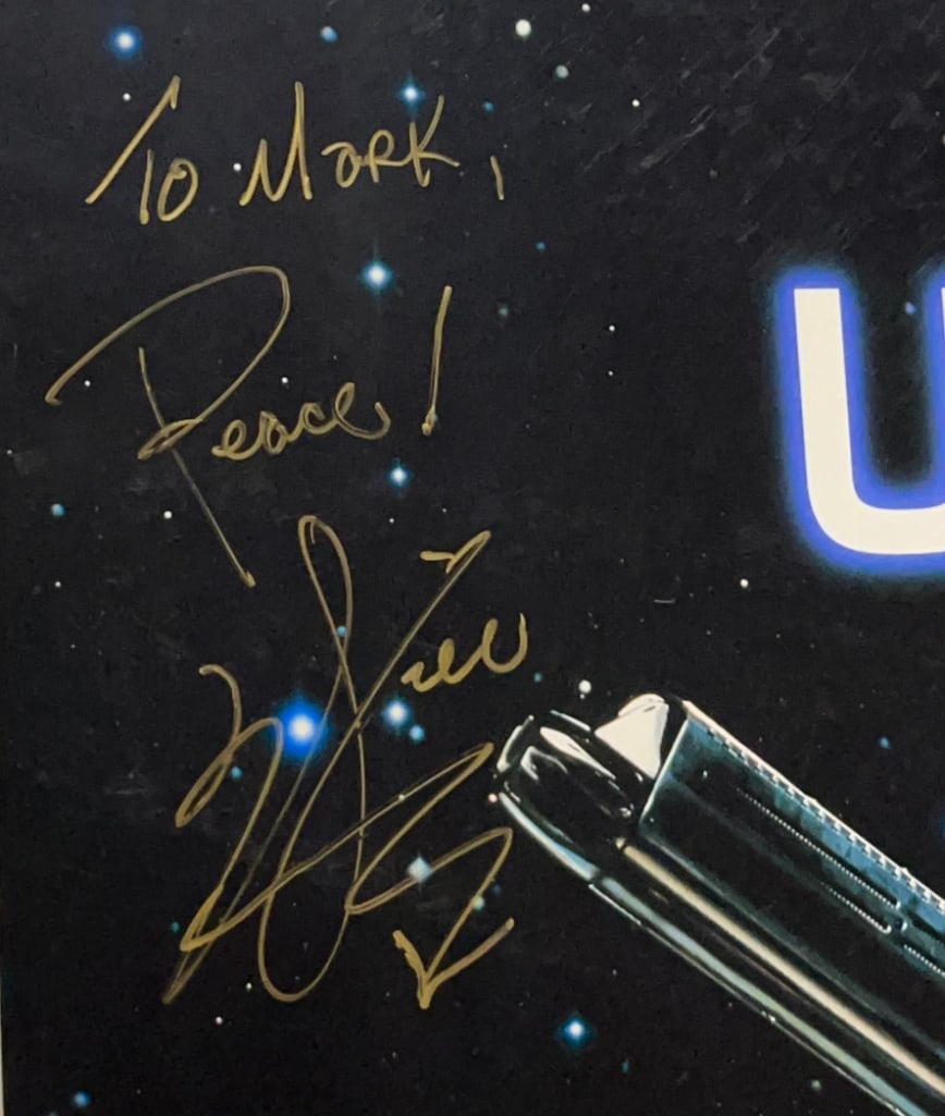 Will Smith Signed 39.75" x 26.5" "Men in Black" Foamcore Poster (Third Party Guaranteed) - 2