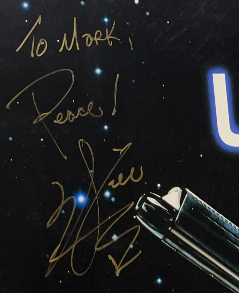 Will Smith Signed 39.75" x 26.5" "Men in Black" Foamcore Poster (Third Party Guaranteed) - 3