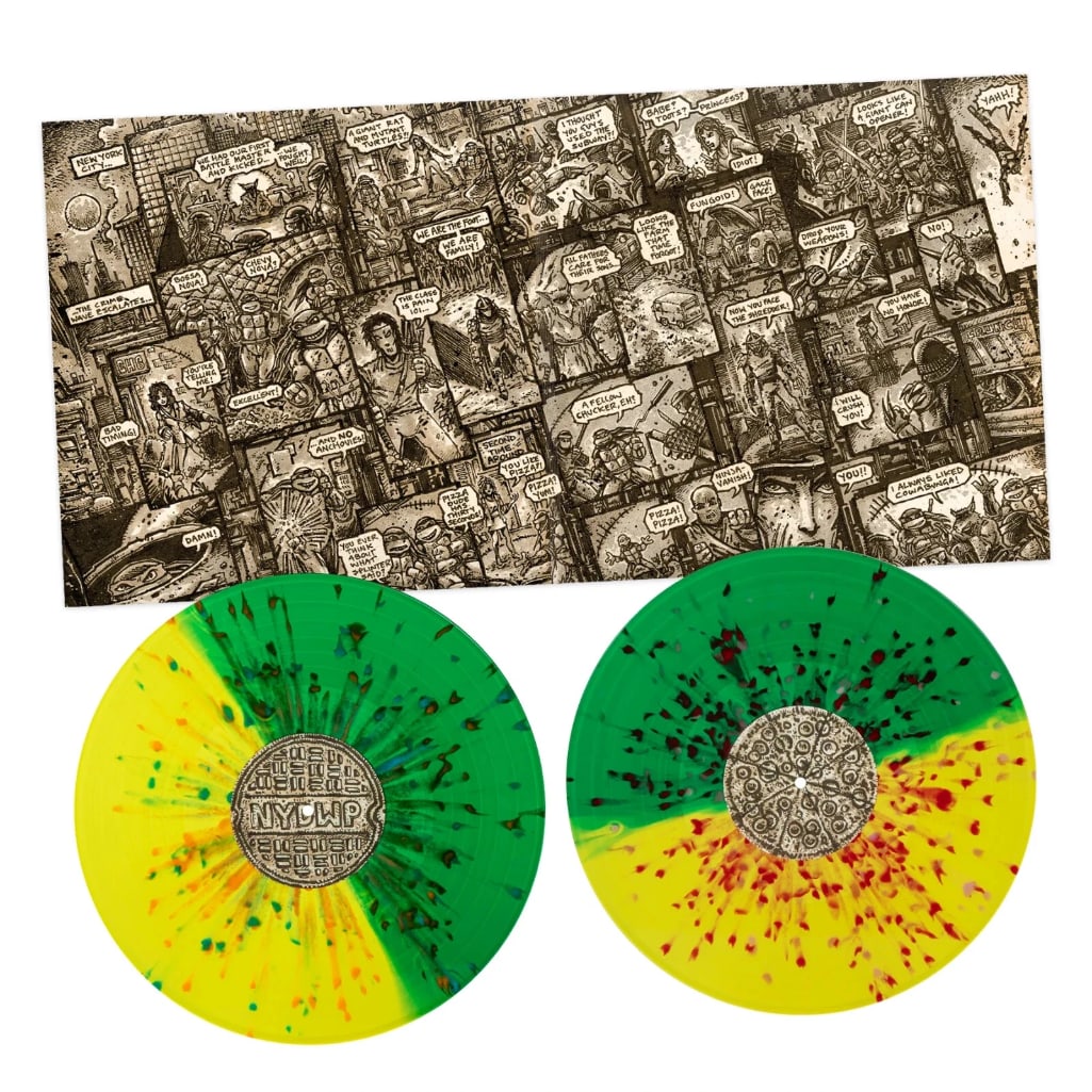 Kevin Eastman Signed "Teenage Mutant Ninja Turtles" 1990 Film Soundtrack Album (ACOA) - 2