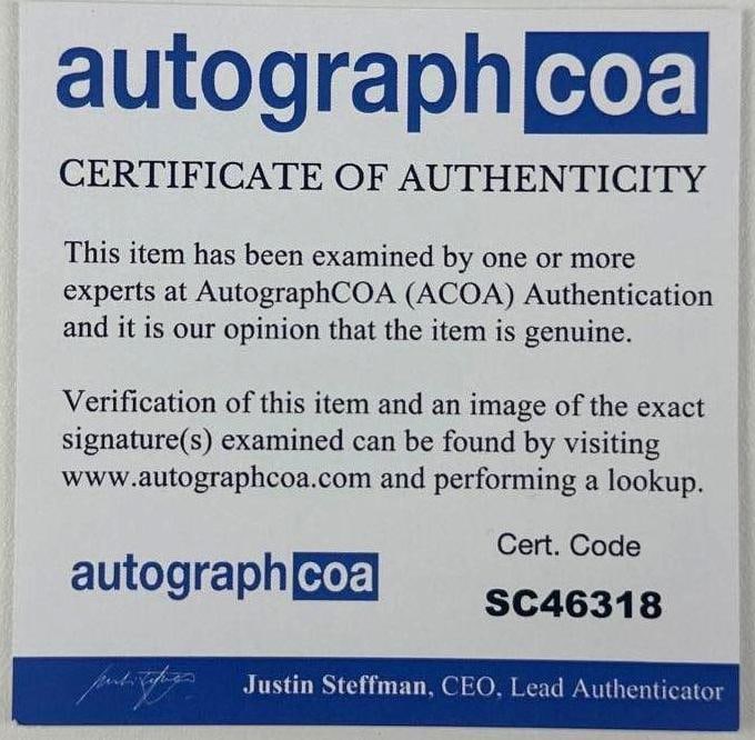 South Park: Trey Parker & Matt Stone Signed 4" x 6" Cut (ACOA Authentication) - 3