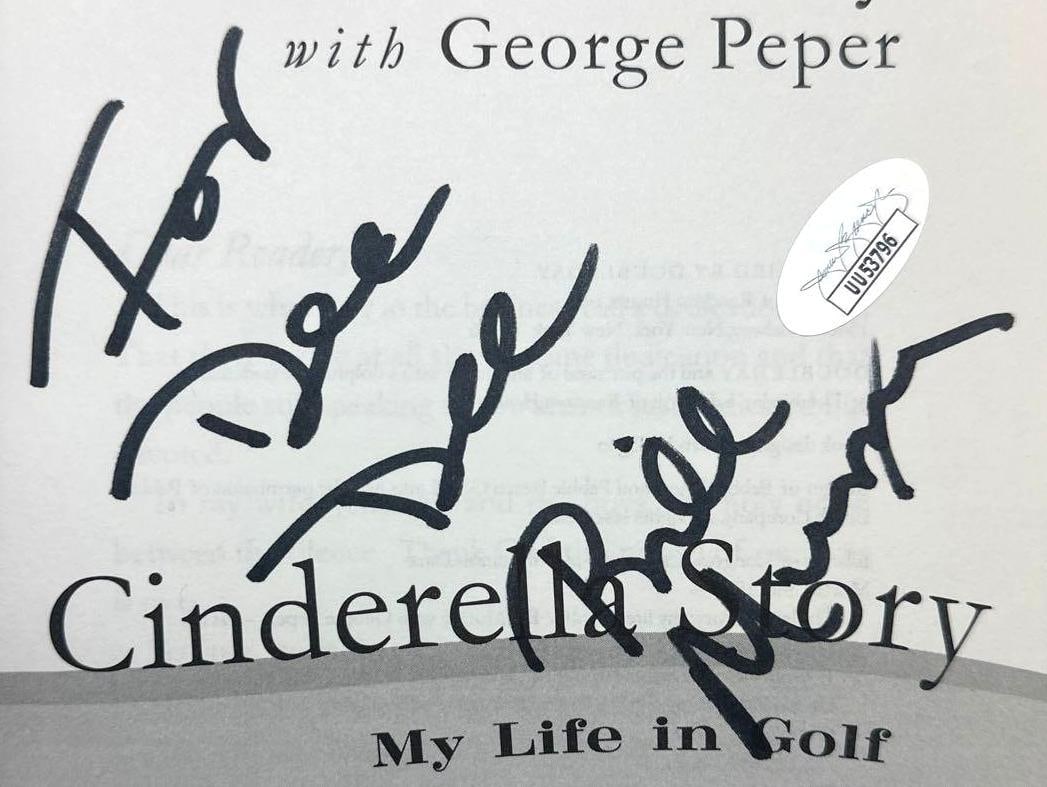 Bill Murray Signed "Cinderella Story: My Life in Golf" Book (JSA Authentication) - 3