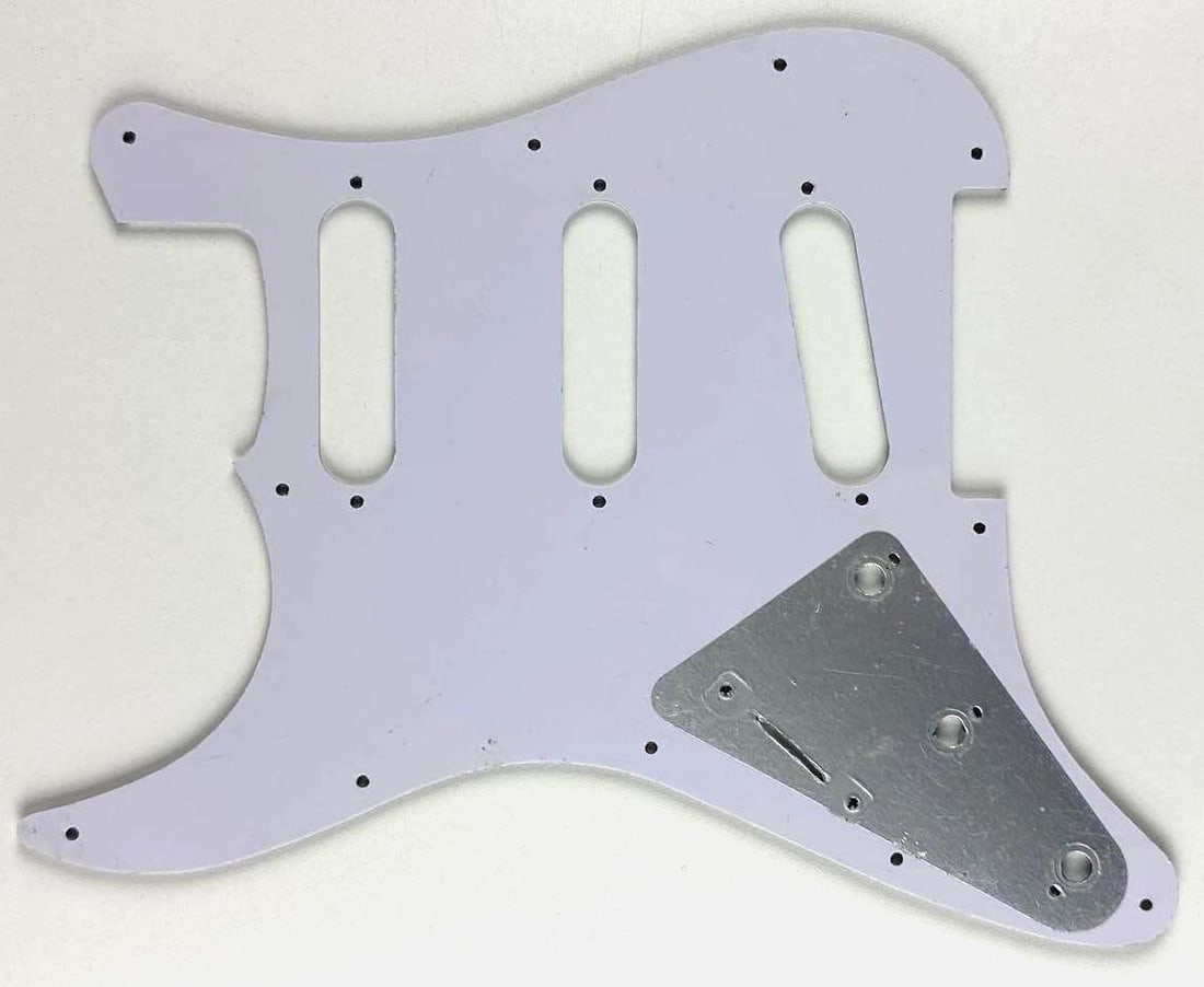 Aerosmith: Steven Tyler Signed Stratocaster-Style Pickguard (Third Party Guaranteed) - 2