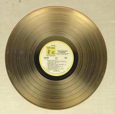 The Beach Boys "The Beach Boys in Concert" RIAA Sales Award Presented to Chip Rachlin - 3