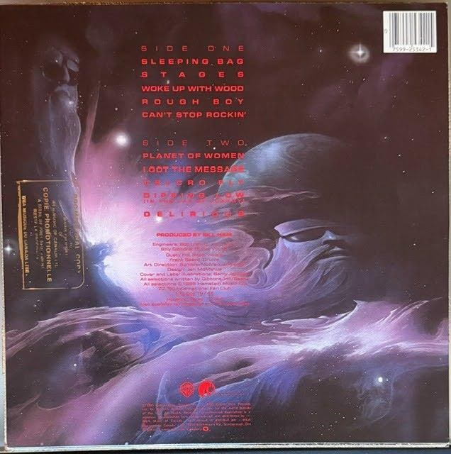 ZZ Top Group Signed "Afterburner" Album (3 Sigs) (Epperson LOA) - 2