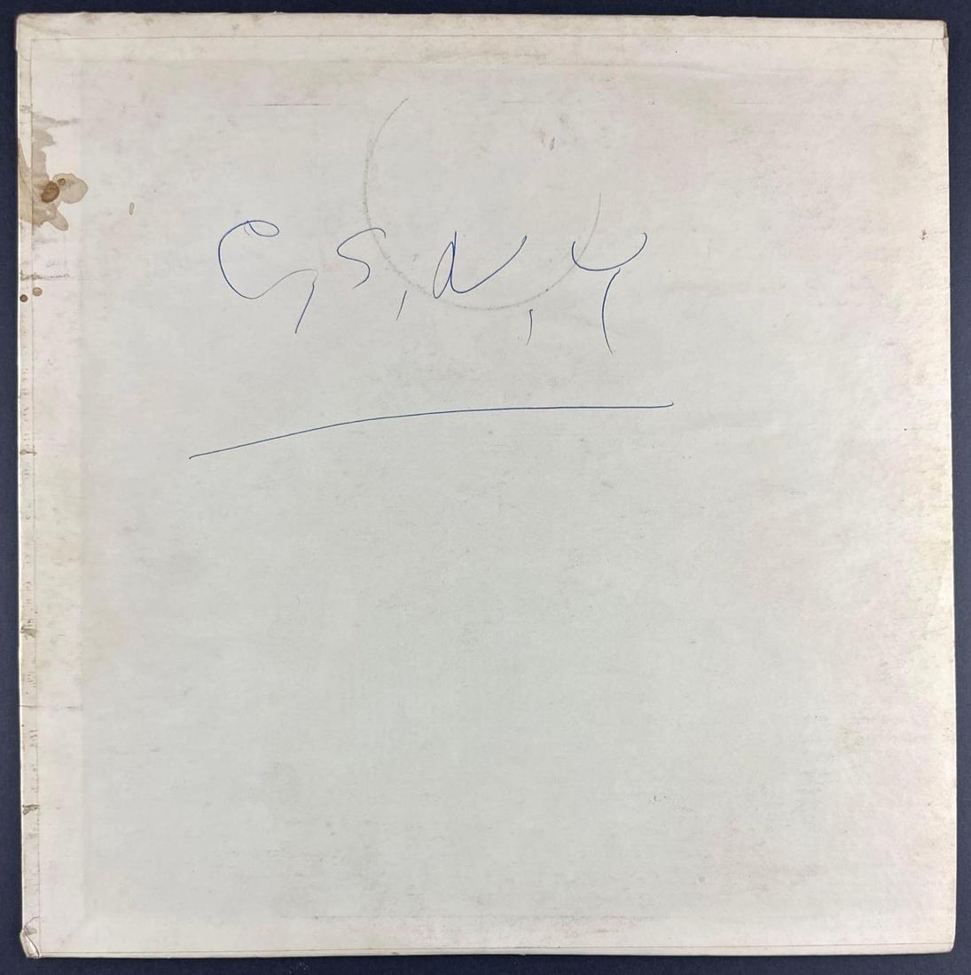 Crosby, Stills, Nash & Young 1970 "Deja Vu" Original Test Pressing (Chip Rachlin Collection) - 5