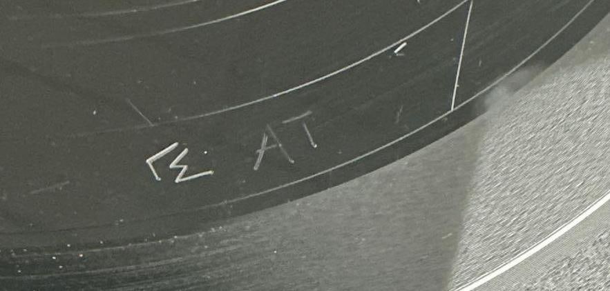 Crosby, Stills, Nash & Young 1970 "Deja Vu" Original Test Pressing (Chip Rachlin Collection) - 7