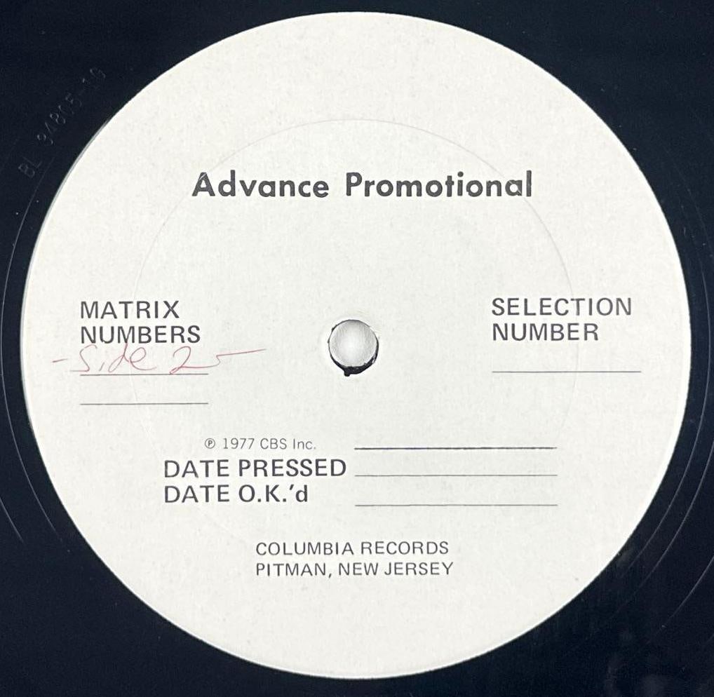 Pierce Arrow Original Self-Titled 1977 Test Pressing Album (Chip Rachlin Collection) - 6