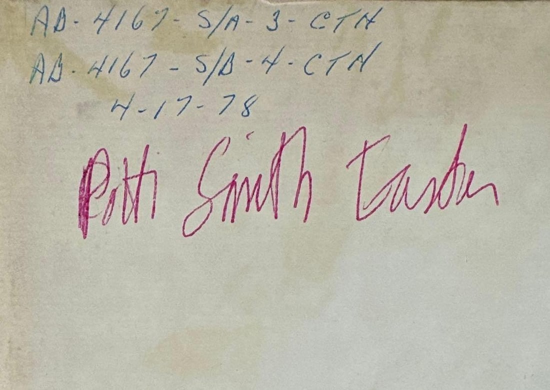 Patti Smith Group "Easter" Original 1978 Test Pressing Album (Chip Rachlin Collection) - 4