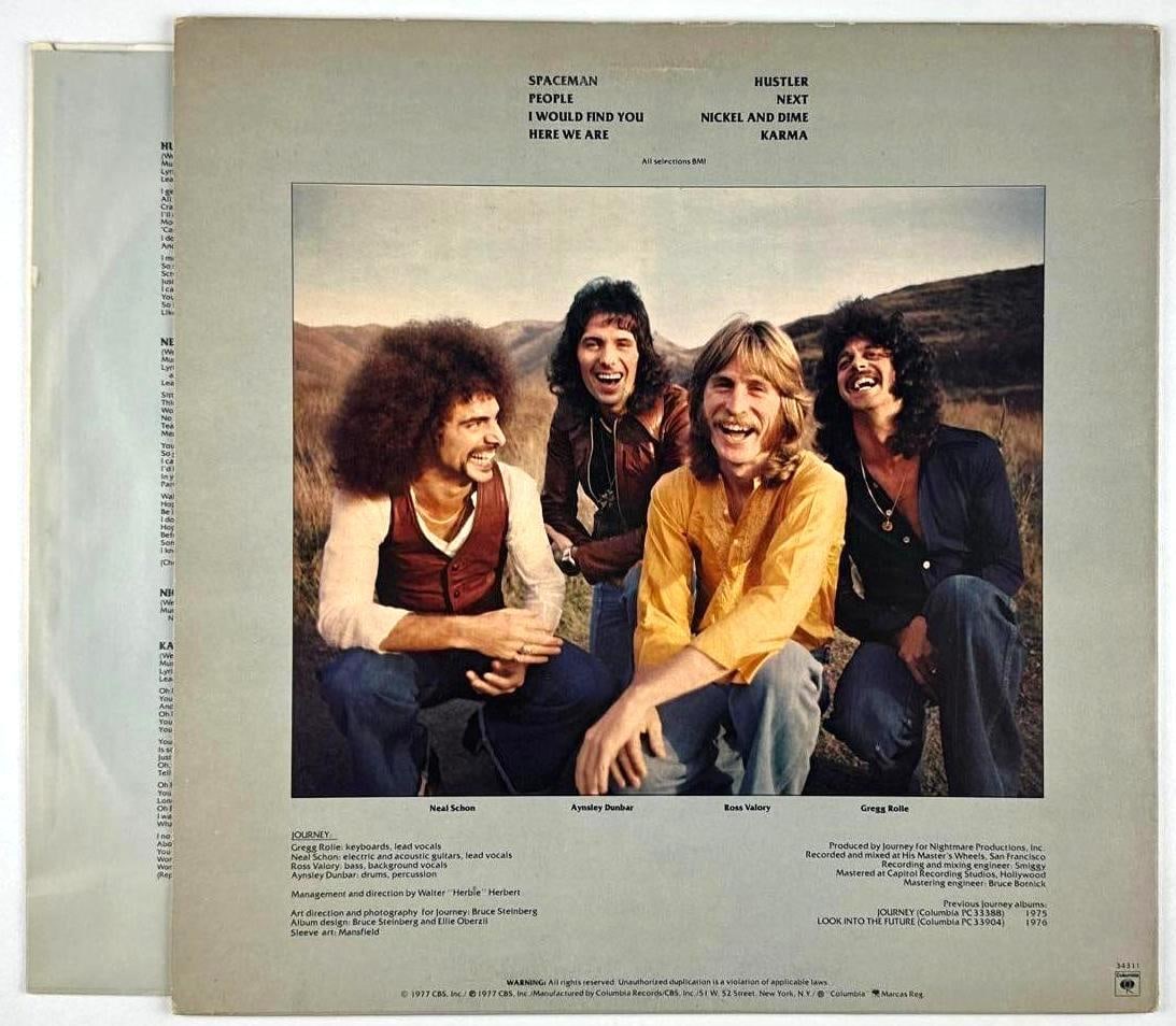 Journey Group Signed "Next Journey" Album (3 Sigs) (JSA Authentication) - 2