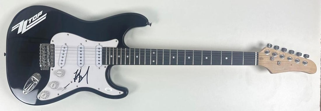 ZZ Top: Frank Beard Signed Stratocaster-Style Guitar (JSA Authentication) - 2