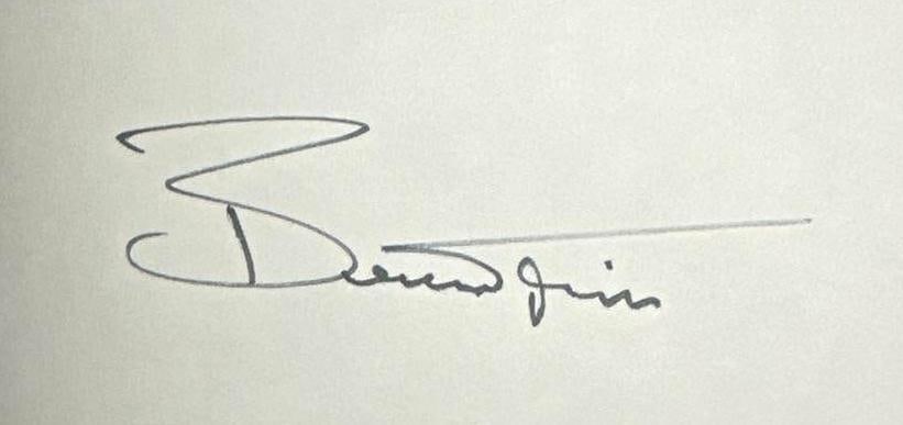 Bernie Taupin Signed "Scattershot: Life, Music, Elton & Me" Book (Third Party Guaranteed) - 2