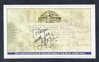 Elton John Signed "Royal Albert Hall" Ticket & Multi-Signed 8" x 10" Photo Framed Display (6 Sigs) - 2