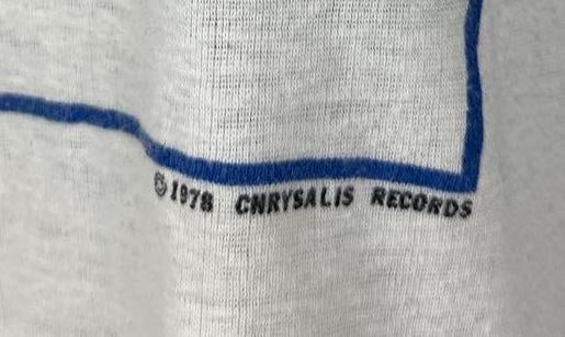 The Babys Vintage "Head First The Babys On Tour" T-Shirt (Chip Rachlin Collection) - 4