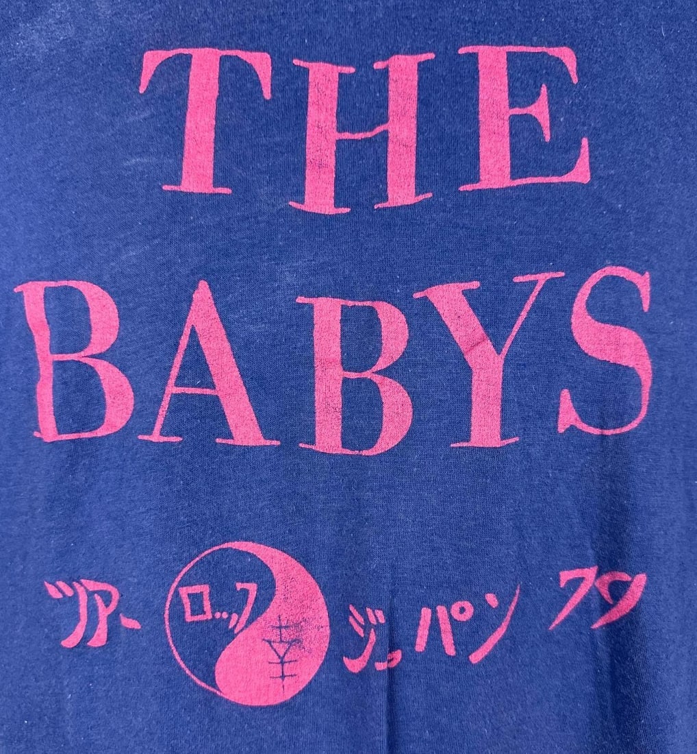 The Babys Vintage 1979 Japan Tour T-Shirt (Chip Rachlin Collection) - 2
