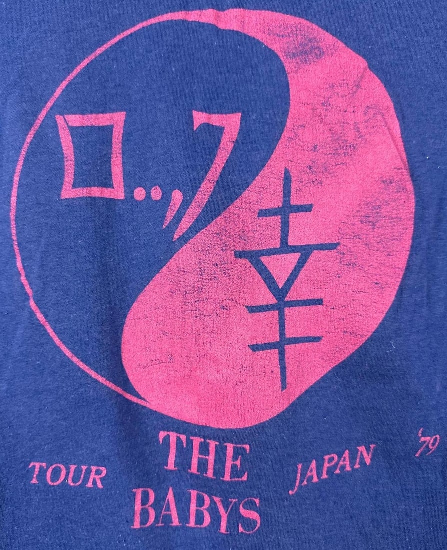 The Babys Vintage 1979 Japan Tour T-Shirt (Chip Rachlin Collection) - 4