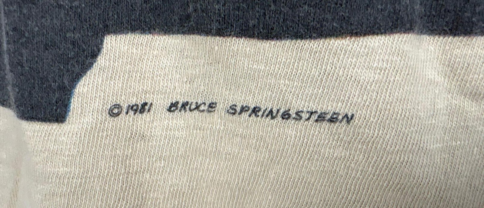 Bruce Springsteen & the E Street Band Vintage T-Shirt (Chip Rachlin Collection) - 5