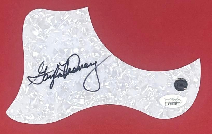 Gayla Peevey Signed Acoustic Pickguard Framed Display (JSA Authentication) - 2