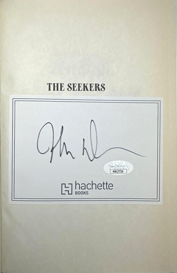 The Doors: John Densmore Signed "The Seekers: Meetings With Remarkable Musicians" Book (JSA) - 2