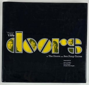 The Doors Group Signed "Doors by The Doors" First Edition Book (Third Party Guaranteed) - 2